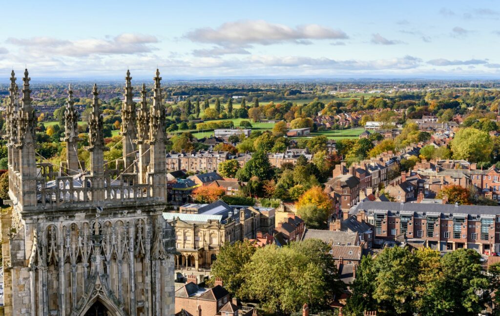 Villages near York