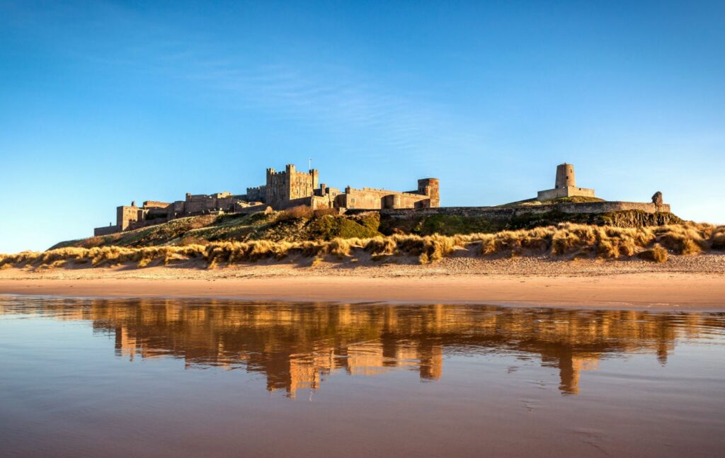 Coastal property for sale in Northumberland, Bamburgh Castle