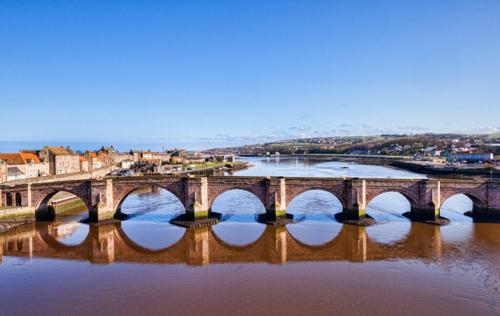 Property in Berwick-upon-Tweed, the River Tweed and Berwick Old Bridge