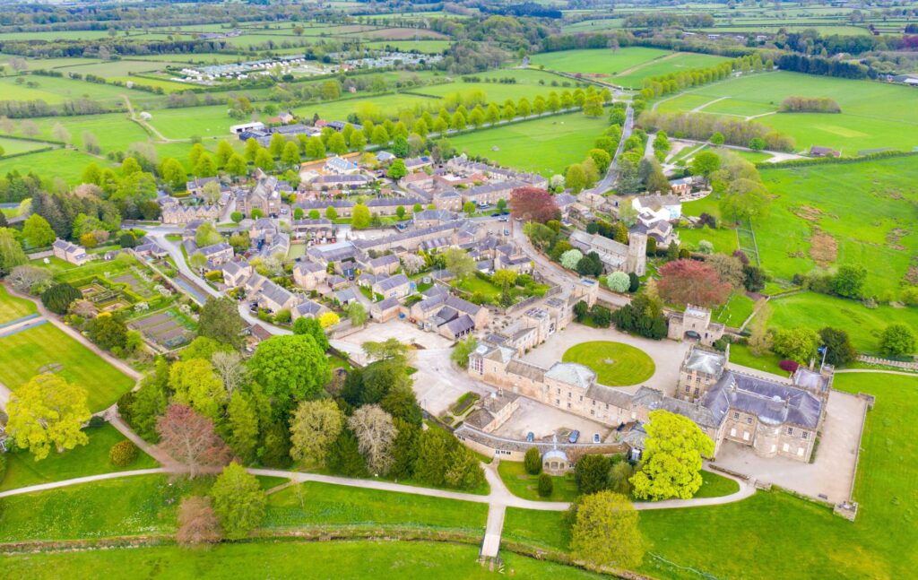 Ripley village near Harrogate